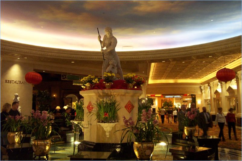 Ceasars Palace Inside